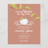 Budget Halloween Uitnodigingen Sweet 16 Verjaardag Flyer (Voorkant)