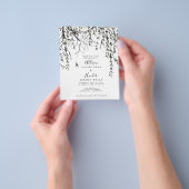 Budget Halloween Wedding Invitation Flyer (Hand)