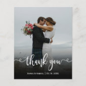 Budget Hand Lettered Weddenschap Foto Hartelijk da (Voorkant)