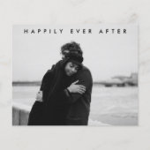 Budget Hand Lettering Foto Weddenschap Hartelijk d (Achterkant)