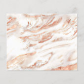 Budget Handgeschreven Nieuwjaar Roos Gold Marble (Achterkant)