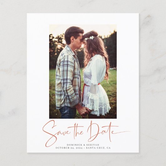 BUDGET Handgeschreven Roos Gold Marble Opslaan Dat (Voorkant)