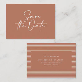 budget handgeschreven typografie trouwkaart notitiekaartje