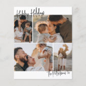 Budget Handwriting 4 Multi-Photo Kerstfeestdag (Voorkant)