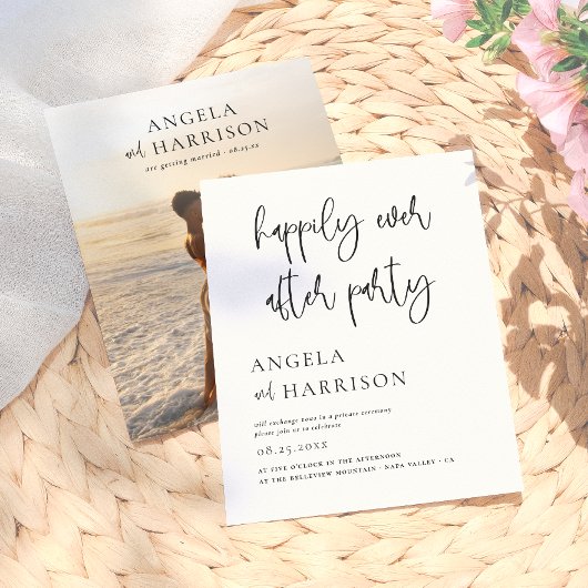 Budget Happily Ever After Feest Foto Huwelijk