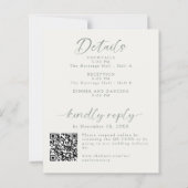 Budget Happily Ever After Wedding 2-Sided Details  (Achterkant)