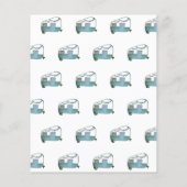 Budget Happy Camper Camping Bedankt Verjaardag (Achterkant)