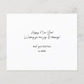 Budget Happy Nieuwjaar Minimaliserende Foto 4 (Achterkant)