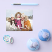 Budget Happy Nieuwjaar Minimaliserende Foto 4 Flyer (Enkel)