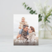 Budget Happy Nieuwjaar minimalistische foto 4 Vert (Staand voorkant)