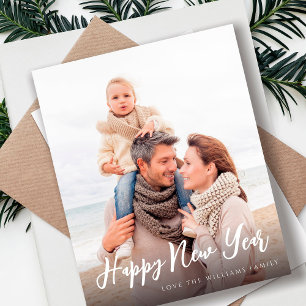 Budget Happy Nieuwjaar minimalistische foto 4 Vert