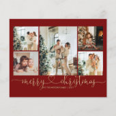 BUDGET Hart Script Gold Red Christmas 5 Foto (Voorkant)