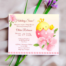 Budget Hatching, binnenkort kippenmeisje roze lent