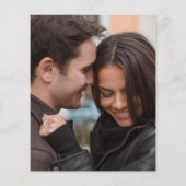 Budget Heart 2 Aankondiging van het Foto Verloving (Achterkant)