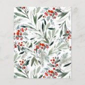 Budget Heaven Natuur Zing Kerstmis Foto Vakantie (Achterkant)