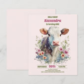 Budget Heilige Koe Ik ben een Koe Meisje 1e Verjaa (Voorkant / Achterkant)