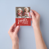 Budget helemaal | Moderne fotovakantie Flyer (Hand)