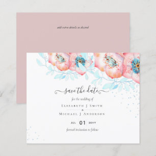BUDGET Hellebore Turquoise Perzik Bloemen Bruiloft