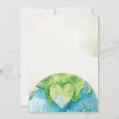 Budget Help Save Our Planet Earth Day Cleanup Kaart (Achterkant)