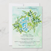 Budget Help Spaar Onze Planeet Foliage Earth Day Kaart (Voorkant)