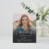 Budget Herdenkingsfeest Uitnodiging (Staand voorkant)