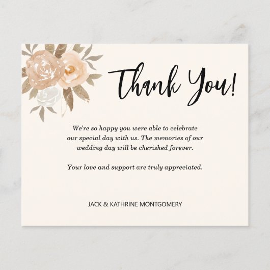 Budget Herfst Bloemige Dankjewel (Voorkant)