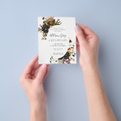 BUDGET Herfst Bridal Shower Invitation Flyer (Hand)