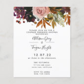 BUDGET Herfst Couples Shower Invision Flyer (Voorkant)