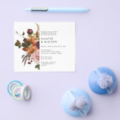 Budget Herfst Couples - Uitnodiging Flyer (Enkel)