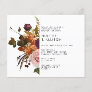 Budget Herfst Couples - Uitnodiging Flyer