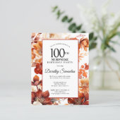 Budget Herfst Flowers 100ste Verrassingsverjaardag (Staand voorkant)