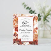 Budget Herfst Flowers 60ste Verrassingsverjaardag  (Staand voorkant)