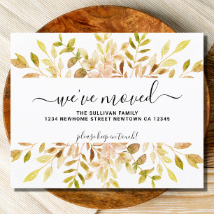 Budget Herfst Foliage koninklijke Kaart