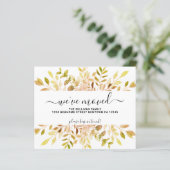 Budget Herfst Foliage koninklijke Kaart (Staand voorkant)