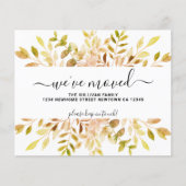 Budget Herfst Foliage koninklijke Kaart (Voorkant)