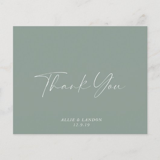 BUDGET Herfst - Hartelijk dank Flyer (Voorkant)