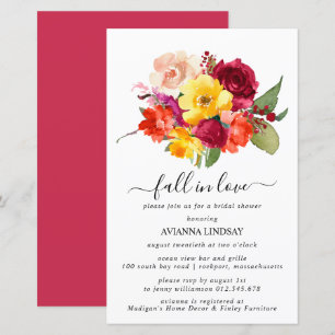 Budget Herfst in Love Autumn Floral Vrijgezellenfe