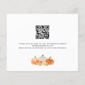Budget Herfst in Love Glitter Pumpkins QR Save Dat (Achterkant)