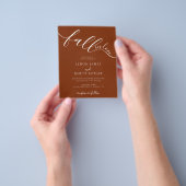 BUDGET Herfst in Love Photo Weddenation Flyer (Hand)