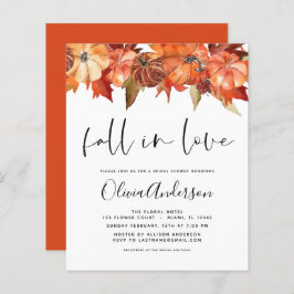 Budget Herfst in Love Vrijgezellenfeest Pumpkins