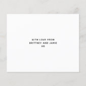 Budget Herfst Pumpkin Baby Zwangerschap Aankondigi (Achterkant)