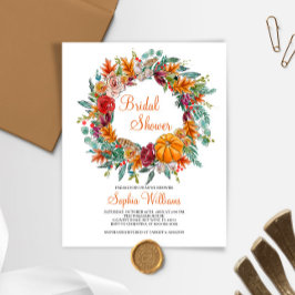 Budget Herfst Pumpkin Bridal Shower