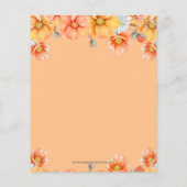 Budget Herfst Pumpkin Bridal Shower (Achterkant)