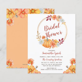 Budget Herfst Pumpkin Bridal Shower