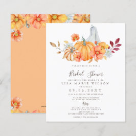Budget Herfst Pumpkins Bridal Shower