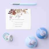 Budget Herfst RSVP-kaart Flyer (Enkel)