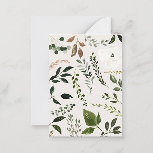 budget Herfst rustige boerenbruiloft aankondiging (Achterkant)