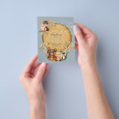 BUDGET Het is een Baby shower VAN DE WONGEREN VAN  Flyer (Hand)