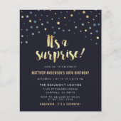 Budget Het is een verrassende goudolievlek-Confett (Voorkant)