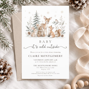 Budget Het Is Koud Buiten Gezellige Winter Baby Bo Flyer